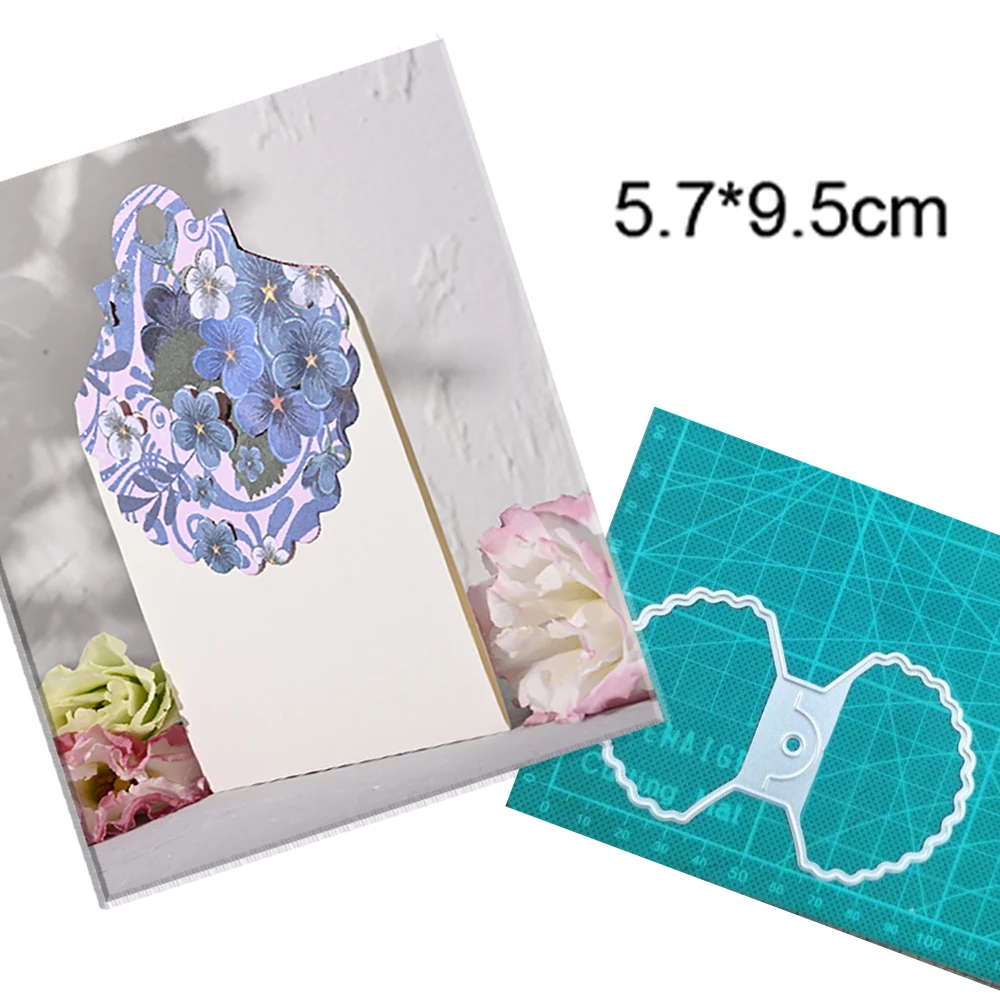 

Bag Label 2022 New Arrivals Cutting Dies Scrapbooking Decoration Embossed Album Card Making DIY Handicrafts