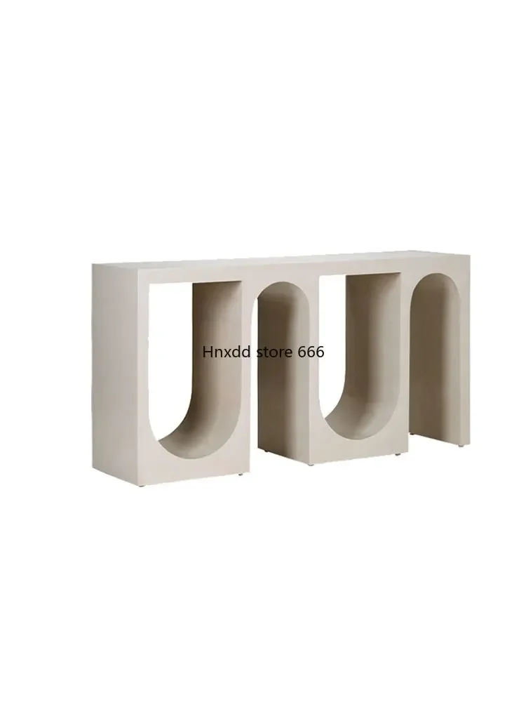 Home decoration arched Italian simple entrance table