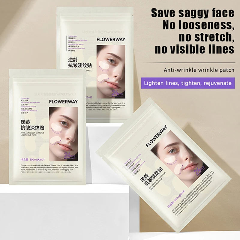 Stirn Linie Entfernung Patch Nasolabial Falten Keine Essenz Falten Gesicht Patch Anti-Aging Face Lift Schönheit Hautpflege Pad