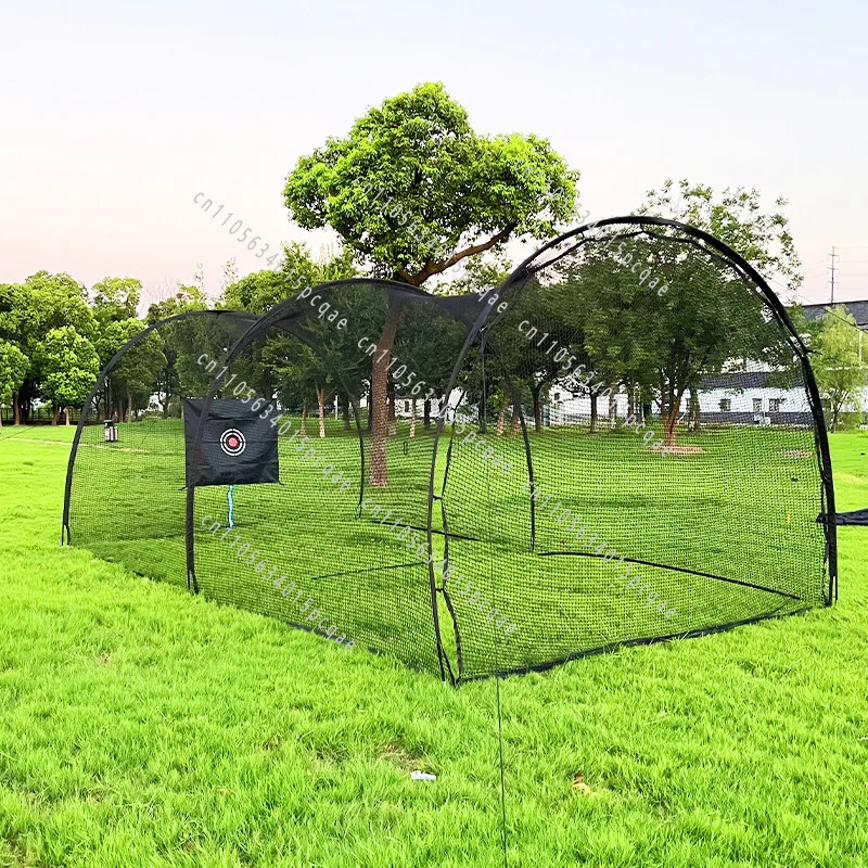 Hot-selling 22ft Fiberglass Baseball Batting Cage Training Net Baseball Softball Batting Net
