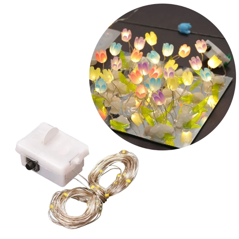 Customizable Flower and Leaf Night Lamp Molds Soft Lighting Nightlight Epoxy Mould Jewelry Making Tool for Craft Lovers