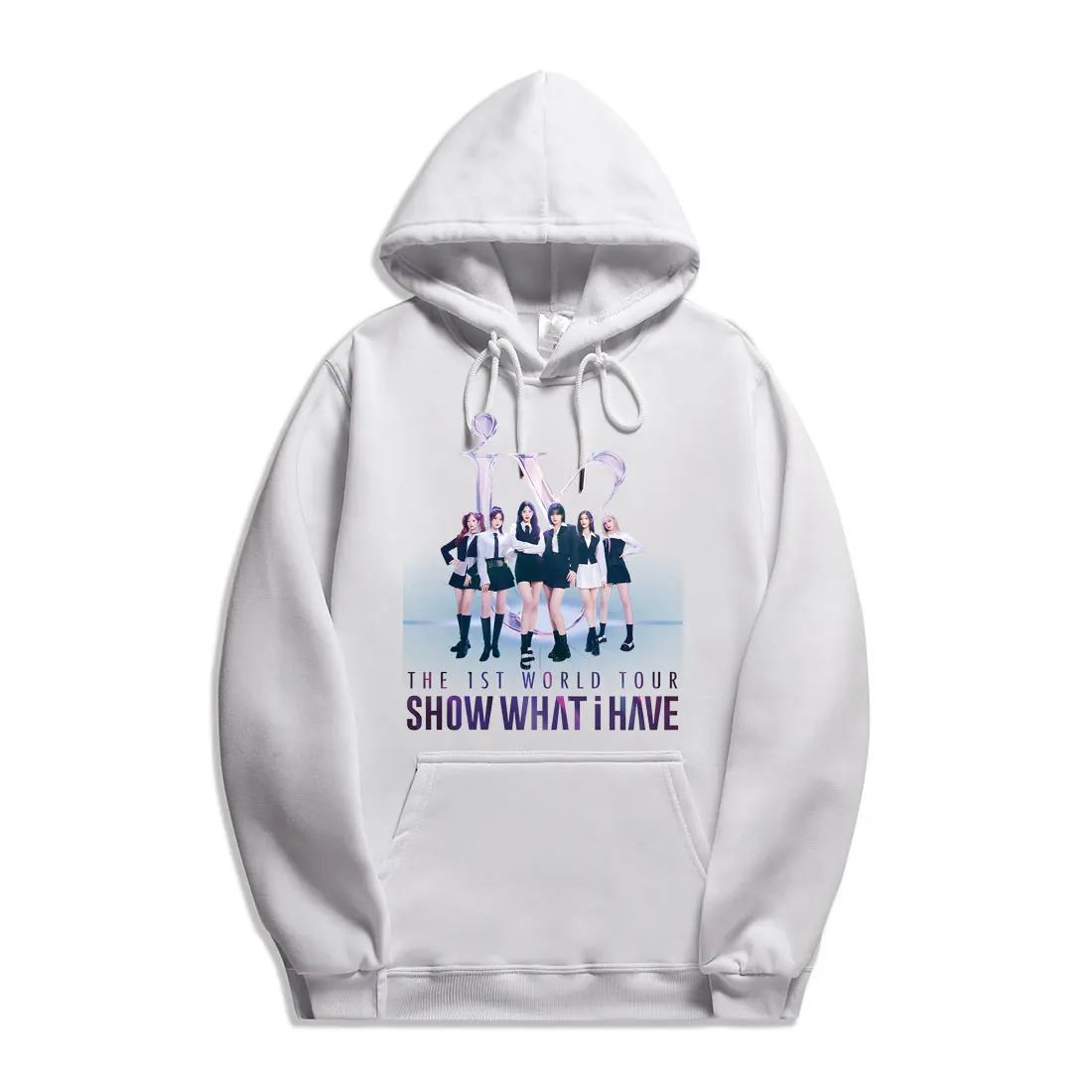 IVE World Tour Show What I Have Hoodies Women Men Fashion High Quality Sweatshirt Kpop Yujin Gaeul Wonyoung LIZ Rei Leeseo Tops