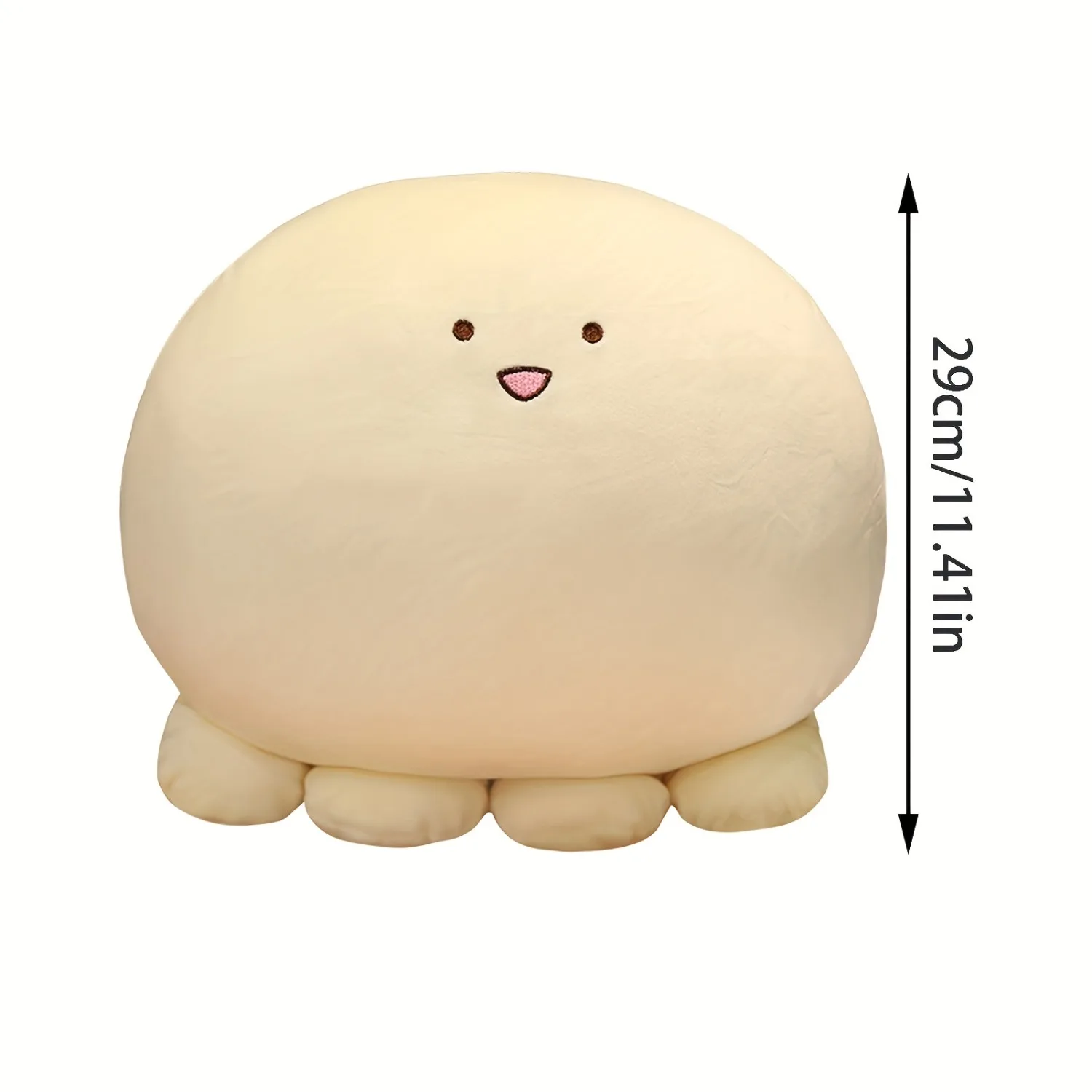 Comforting Plush Octopus Pillow Stuffed Animal Plushies Cute Octopus Plush Toy Soft Ball Doll Cuddly Toy Gifts for Boys & Girls