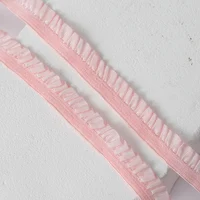 5Meters Elastic Lace Trim Ribbons for Party Dress Decoration Clothing DIY Crafts Supplies Needlework High Quality Sewing Fabric 6
