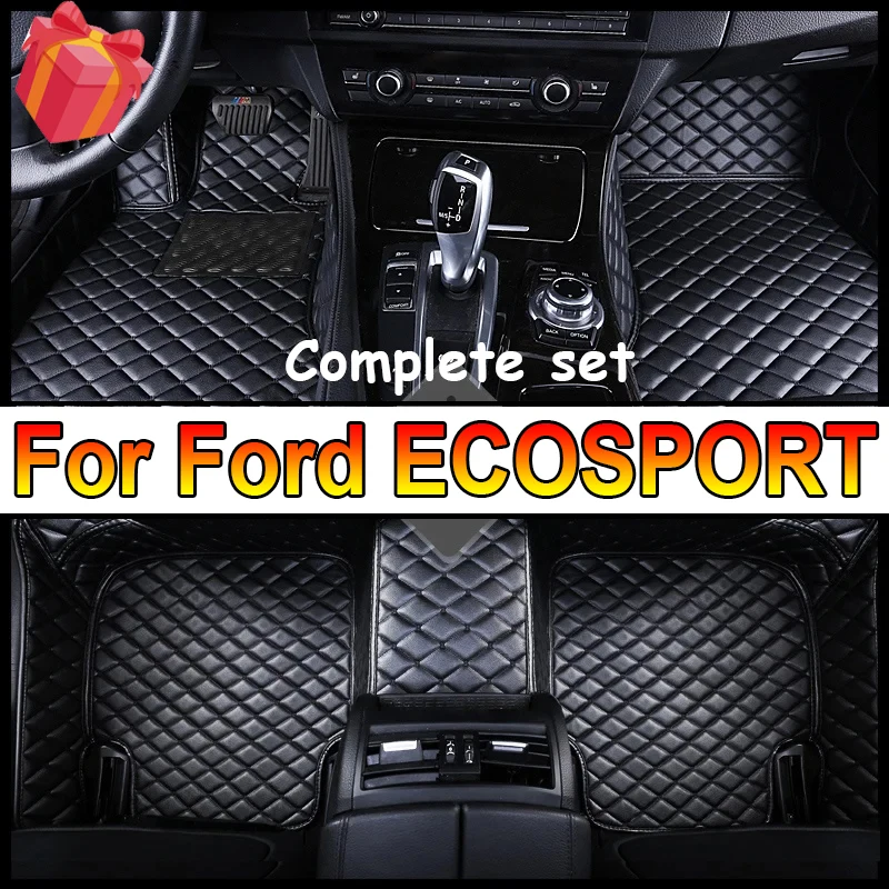 

Custom 3D Full Coverage Car Floor Mats for Ford ECOSPORT 2018-2020 ESCORT 2021-2023 Equator Sport 2023 Interior Accessories