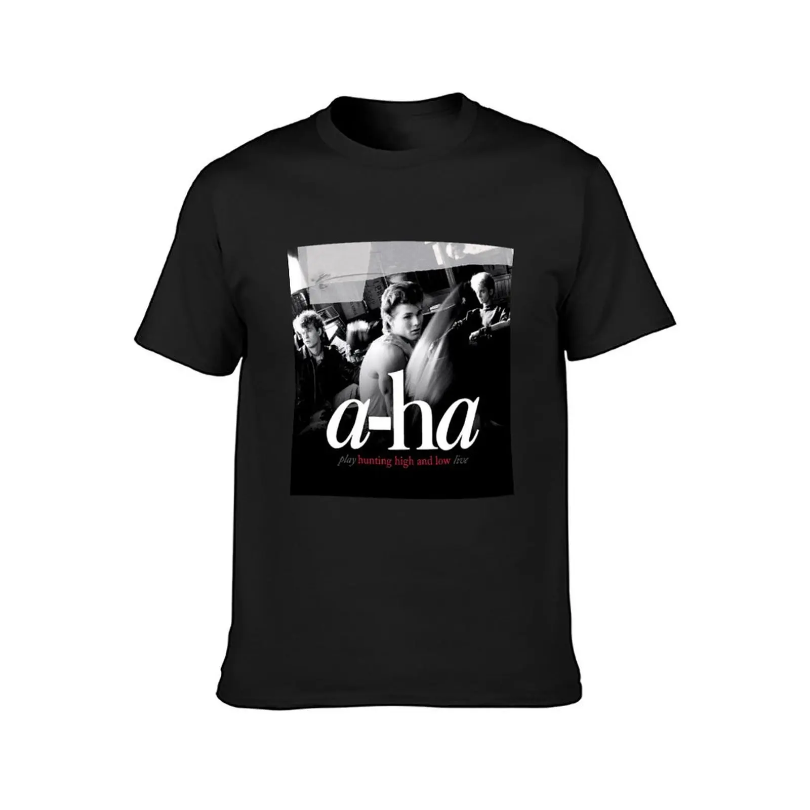 high hunting a-ha and low play T-Shirt cute tops funnys oversized mens white t shirts