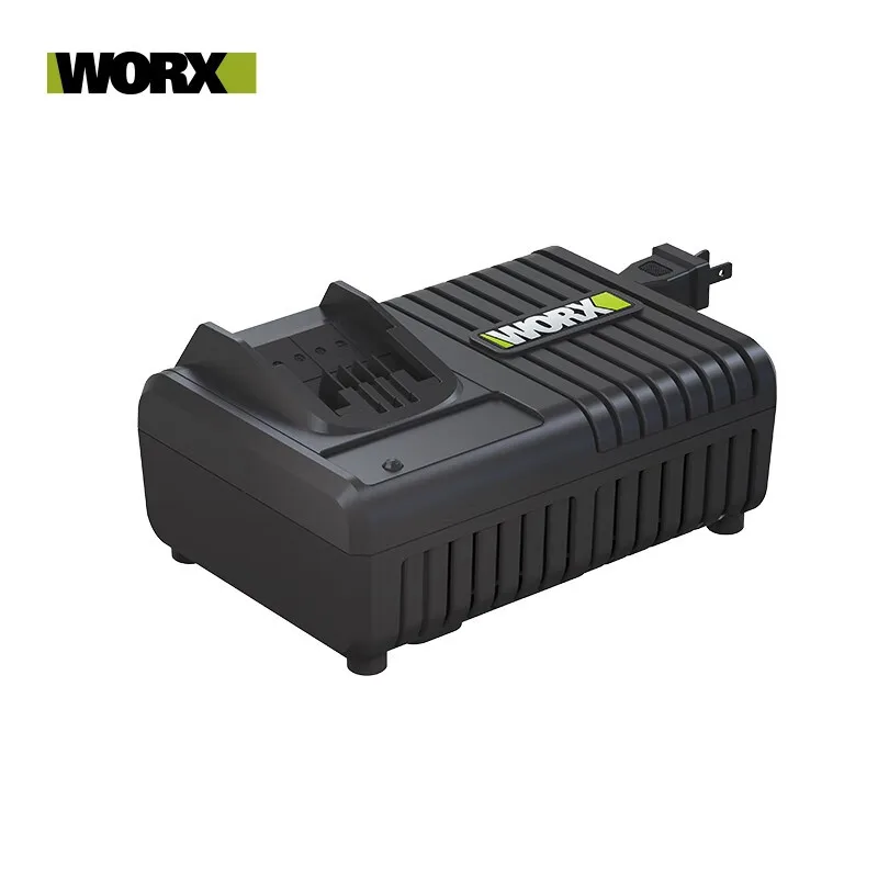 WORX Charger 20V 2.0A/6A 20V with Multi-Model Charge Protection Universal Green Battery Platform WA3713/WA3924/WA3927/WA3922