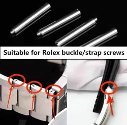 Watch Strap Screw Is Suitable For Rolex Stainless Steel Watch Strap One Word Screw Rod Shaft Watch Buckle Screw Accessories