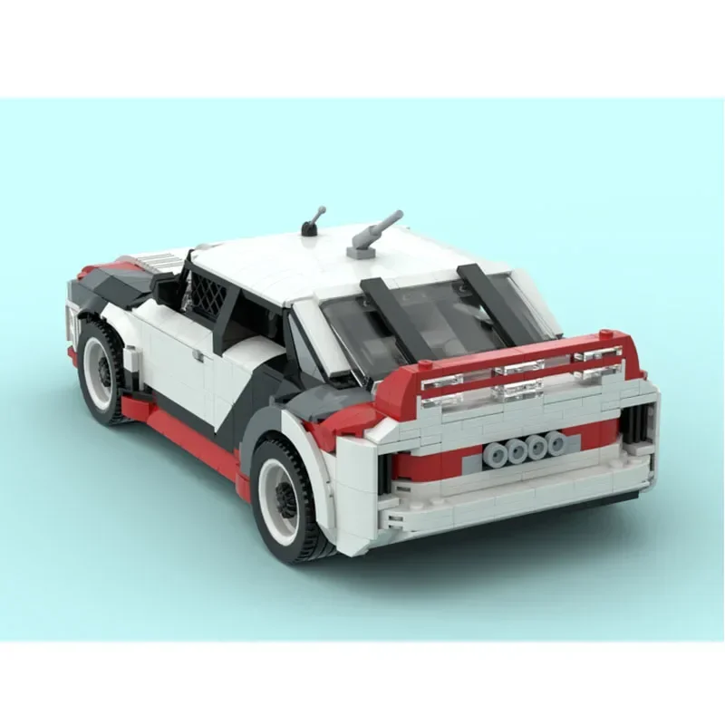 MOC-173282 New GT Supercar 1:18 Assembly Splicing Building Block Model 1207 Parts MOC Creative Building Blocks Toy Gift