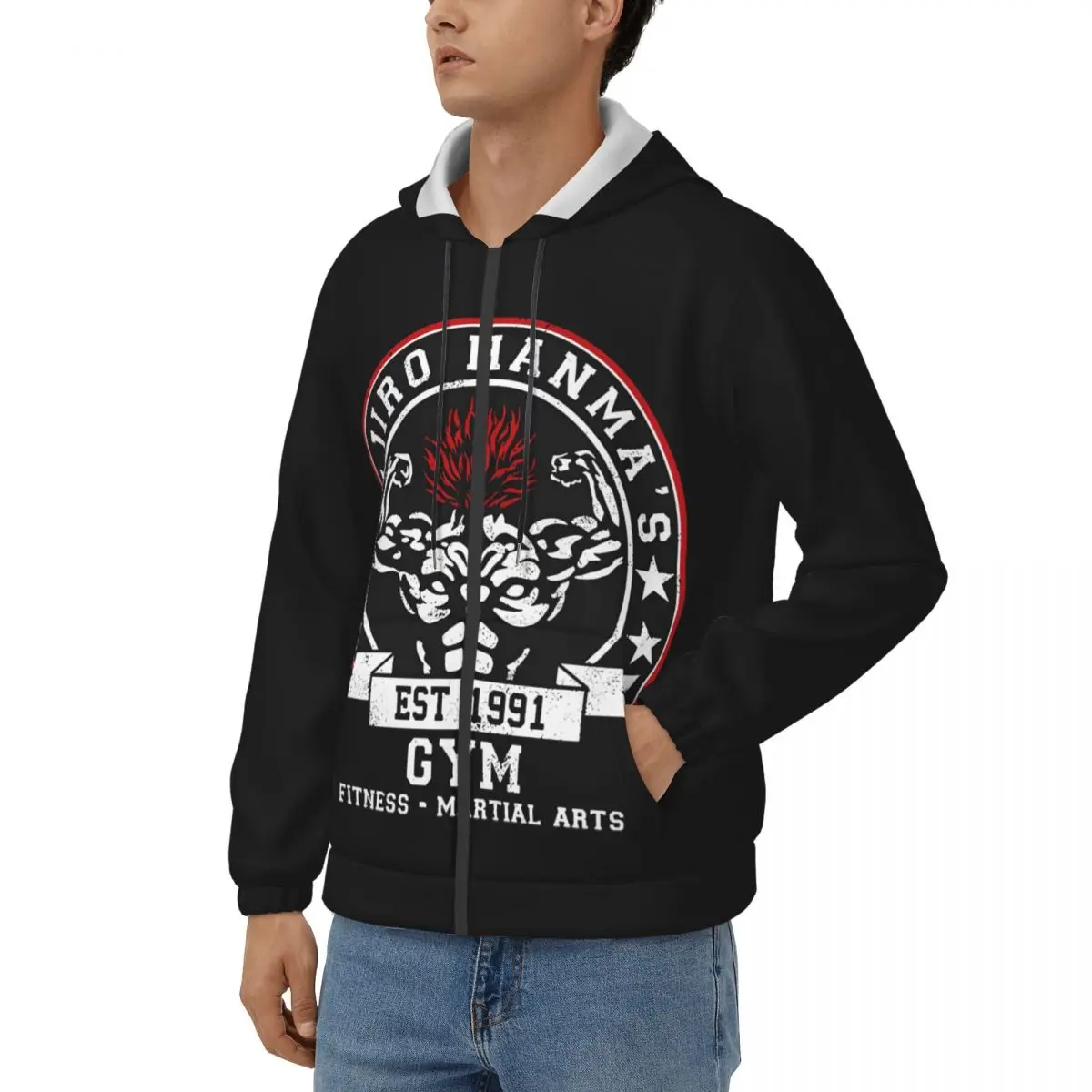 Yujiro Hanma Gym Men Hoodie Baki Hanma  Cool Hoodies Original Clothes