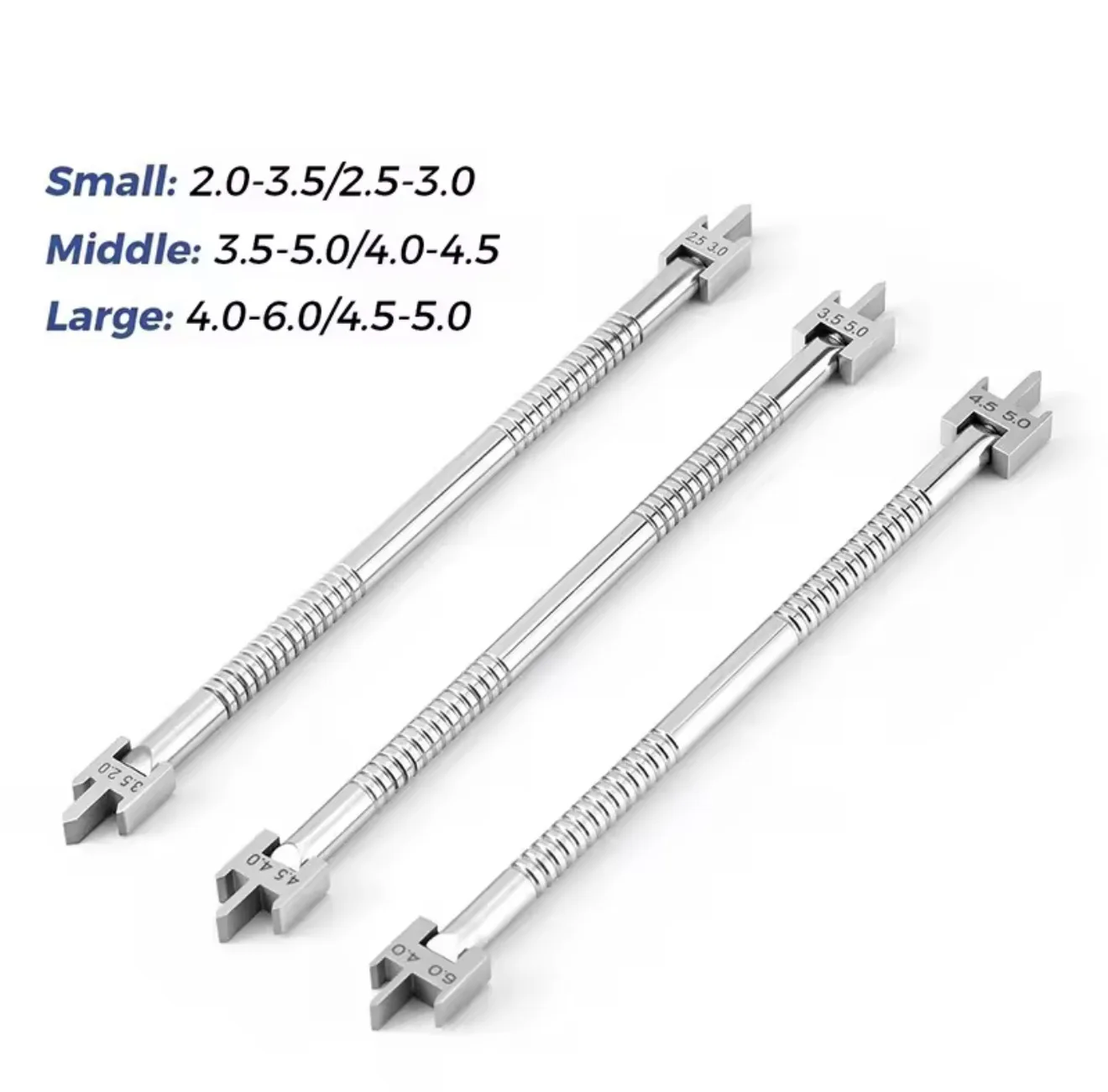 DENILK 1pc Dental Orthodontic Brackets Position Gauge Adjustable Stainless Steel Bracket Positioner Dentistry Tool Autoclavable