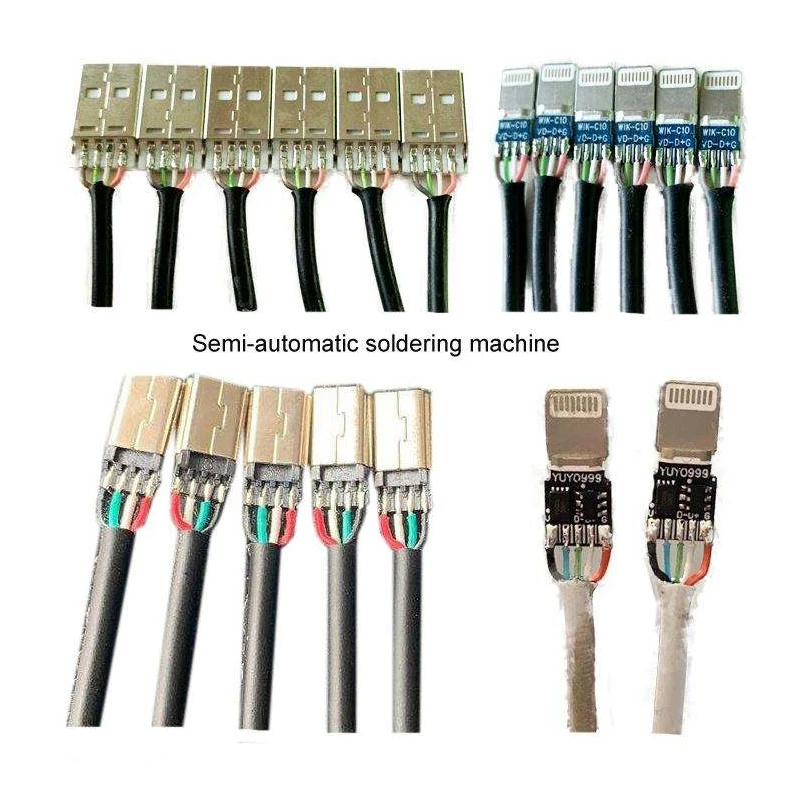 JH-ST150 Automatic Soldering Machine Bridge Rectifier & Waterproof Connector  Motor/Pneumatic Drive  Adjustable 50-450℃