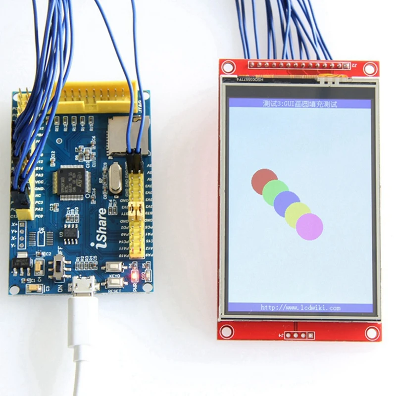 5 قطعة 3.5 بوصة 480X320 SPI المسلسل TFT وحدة عرض LCD شاشة مع الصحافة لوحة سائق IC ILI9488 ل MCU