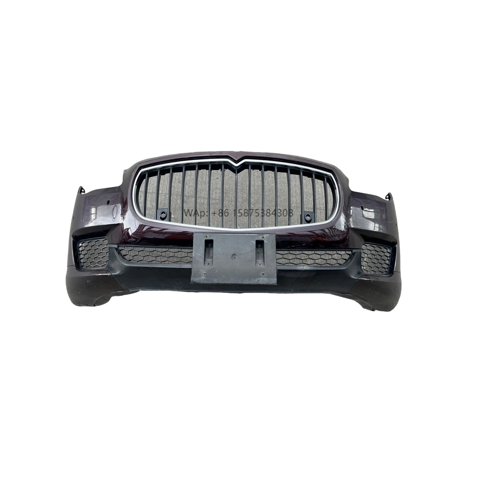 

The Classic High Quality QuattroporteM156President Front Bumper Surrounds the Center Mesh air Intake Grille Bracket
