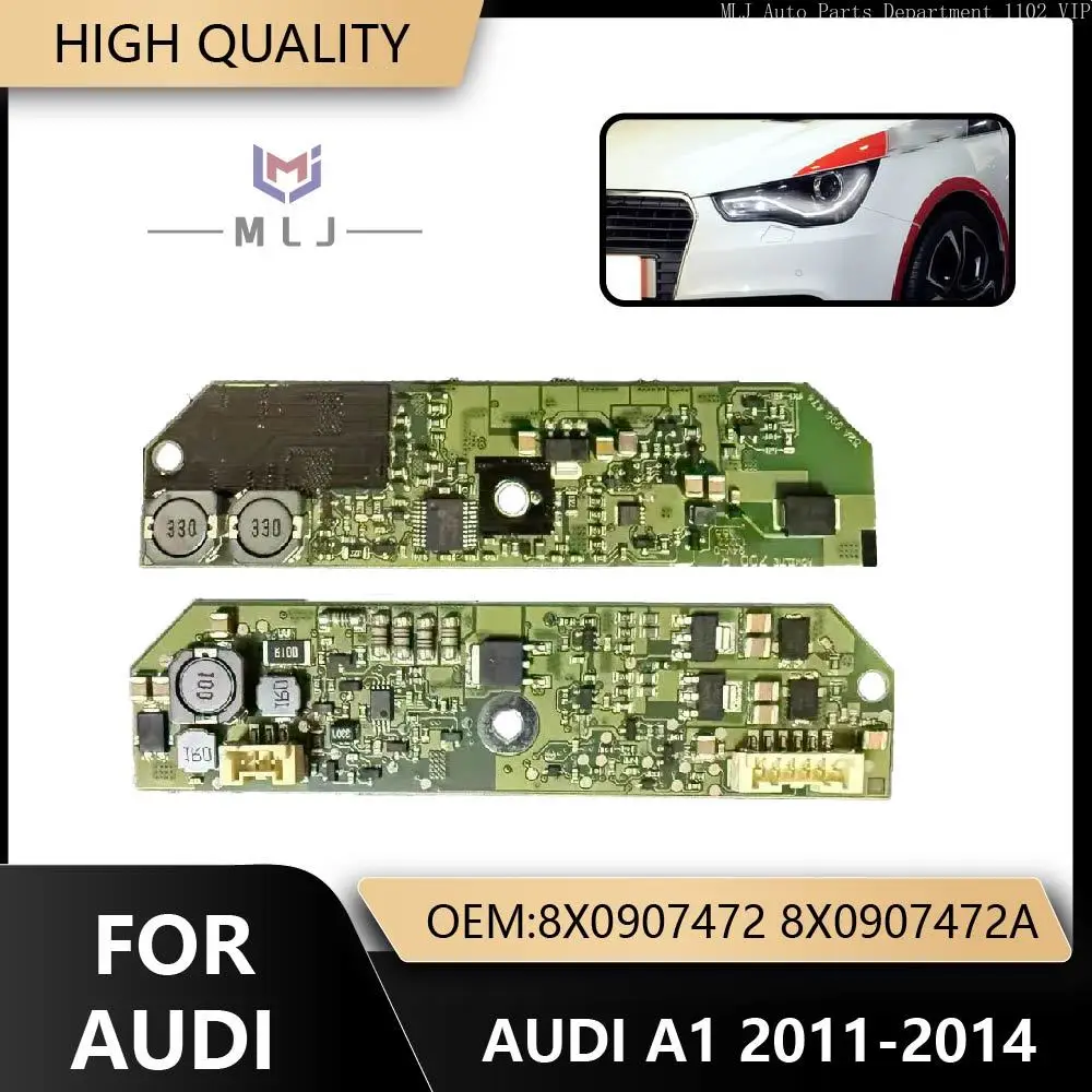 

8X0907472 8X0907472A For 2011-2014 Audi A1 LED DaytimeRunning Lights and LED TurnSignal Circuit Board DRL Module Car Accessories