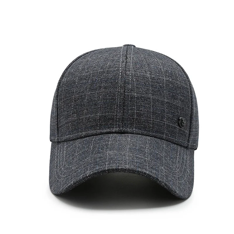 Casquette de Baseball à carreaux pour hommes et femmes, chapeau de Sport en plein air, Vintage, doux et ajustable, pour papa, pour tous les jours