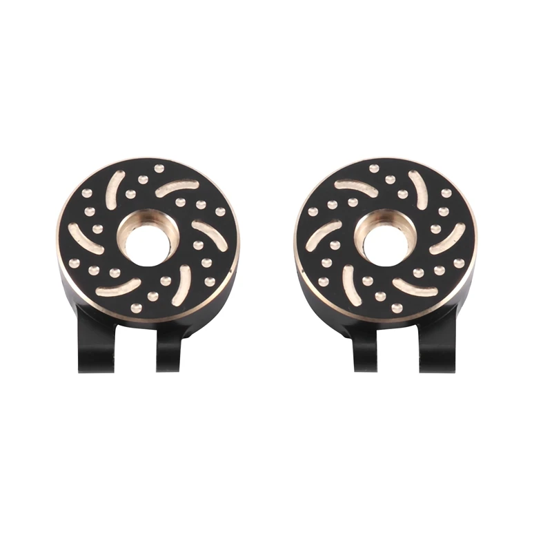 

Premium A 2Pcs Brass Steering Block Steering Knuckle 9737 for Traxxas TRX4M 1/18 RC Crawler Car Upgrades Parts