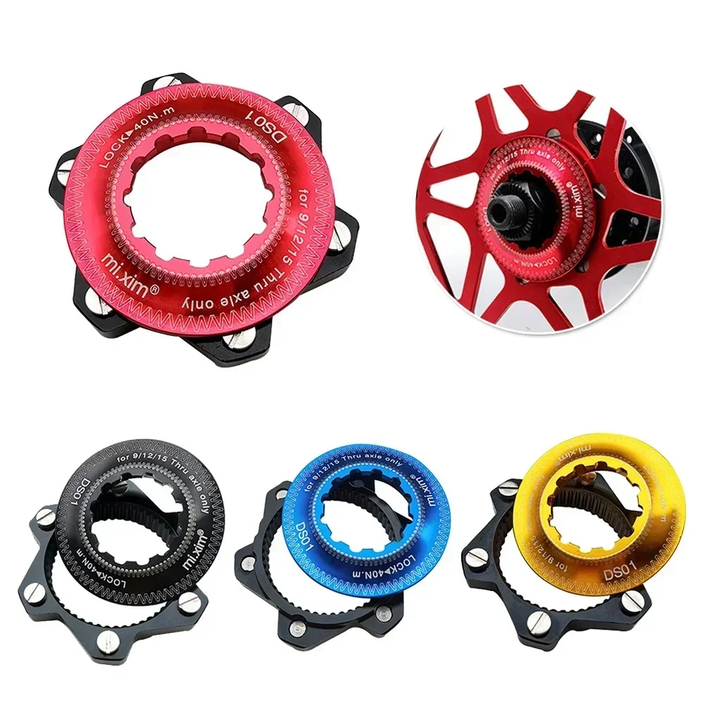 Adattatore Centerlock per freno a disco a 6 bulloni su mozzo Centrelock Blocco centrale Diametro 55mm 9mm Mountain MTB Bike