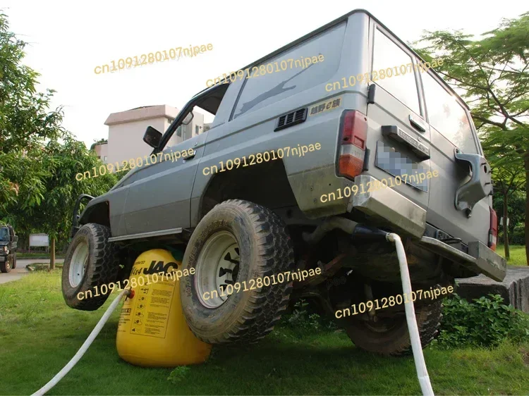 Podnośnik pneumatyczny do wydechu, łatwy w obsłudze, 4 tony, do samochodów 4x4, terenowych, nadmuchiwany podnośnik pneumatyczny do wydechu.