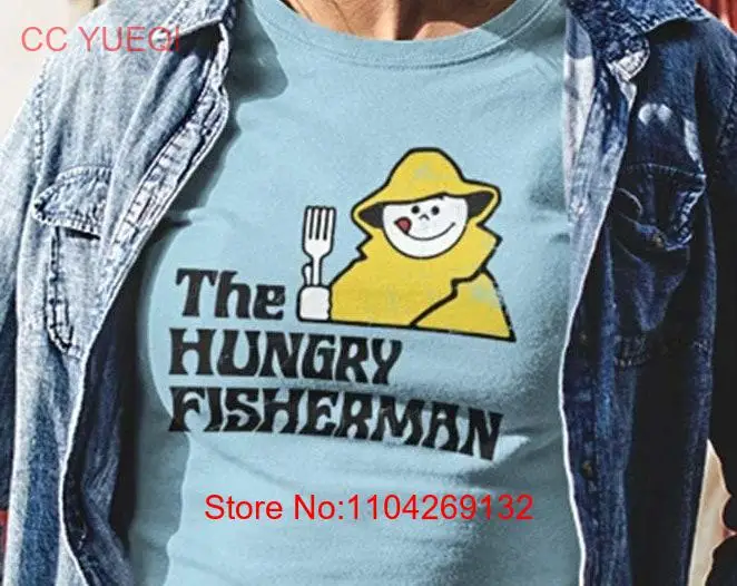 Hungry Fisherman Seafood Restaurant Retro T shirt Bygone Brand long or short sleeves