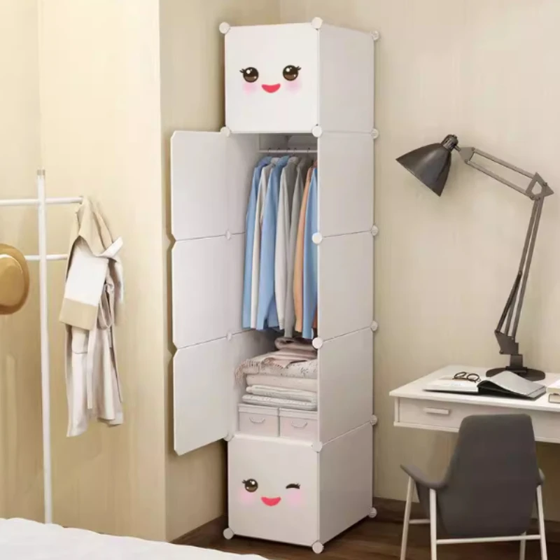 Clothes Baby Closet Cabinet Baby Dress Closet Girl Wardrobe Bedroom Storage Children Dresser Organizer Roperos Closet Furniture