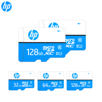 HP High-Speed MicroSDXC Card 32GB-128GB, UHS-I U3 V30 A1, Mini TF Card for Laptops, Smartphones, Surveillance and Cameras