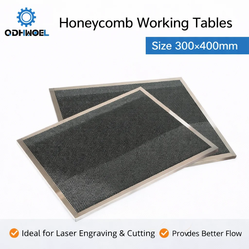 ハニカム作業台-300-400mm-カスタマイズ可能なサイズ-ボードプラットフォーム-co2レーザー彫刻機・切断機用レーザー部品