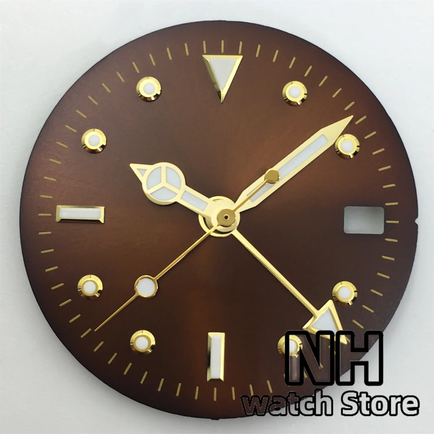 28,8 mm brązowa tarcza kawowa  – Bronze Case Watch recenzja i cena