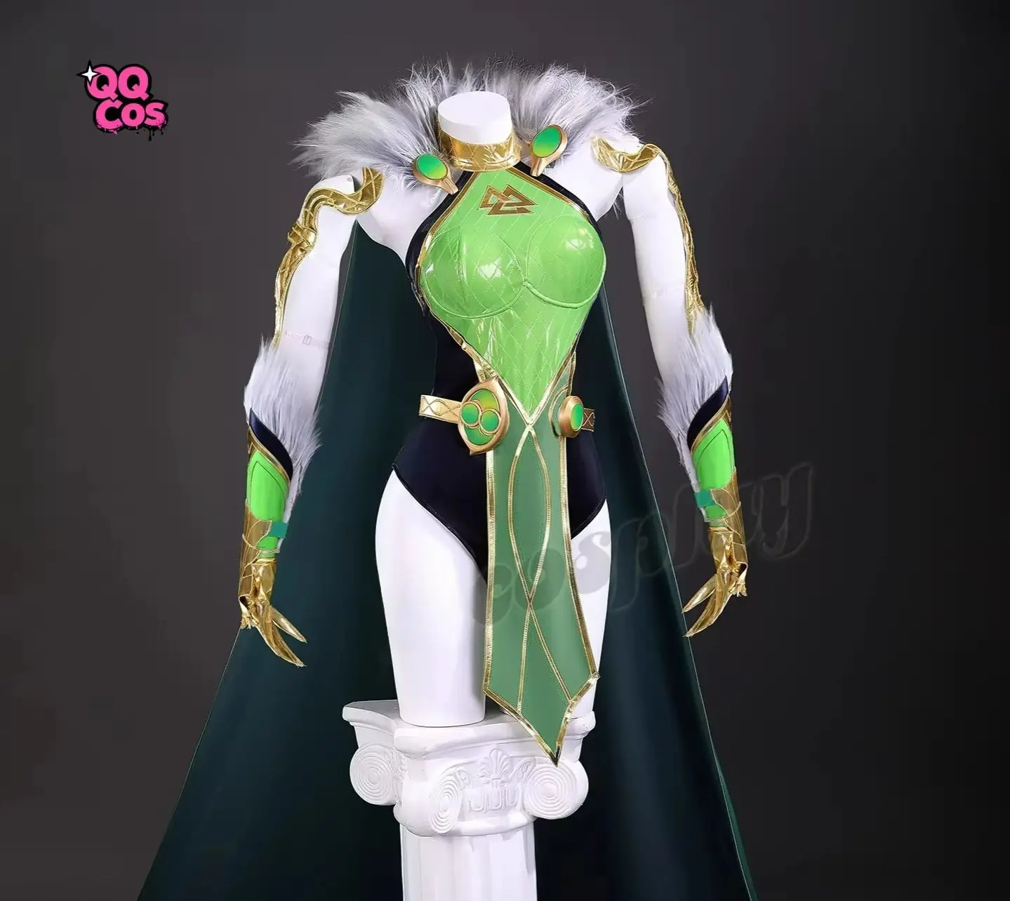 Image of Game Cosplay Serie: Lady Loki Cosplay Komplettset Kostüm QQcos S-XXXL