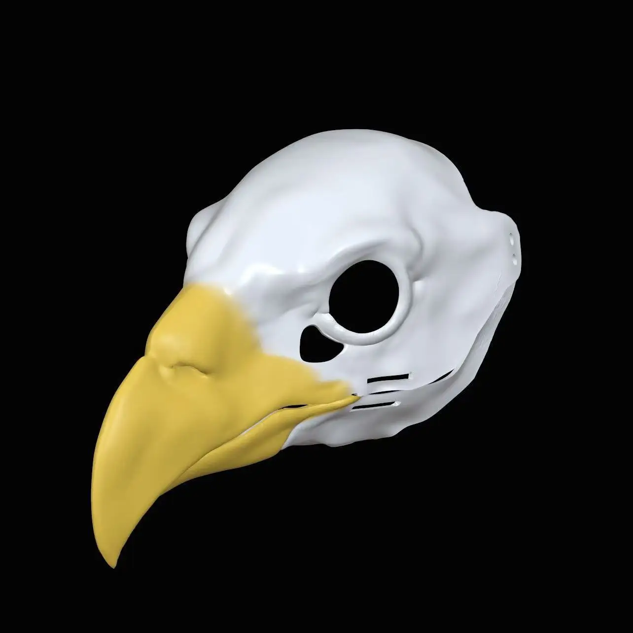 

Kigurumi Base Mask Realistic Bird Family, Eagle Falcon, Realistic Animal Suit Skull cos Accessories Animation DIY Props