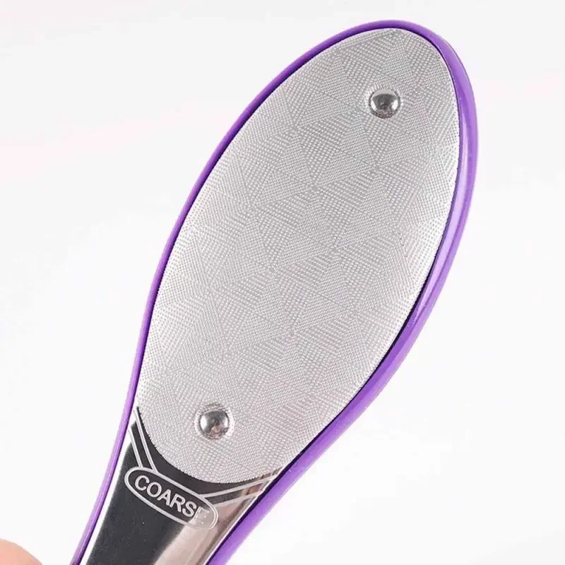Double Sided Foot File Pedicure Foot Care Tools Dead Skin Callus Remover Stainless Steel Professional
