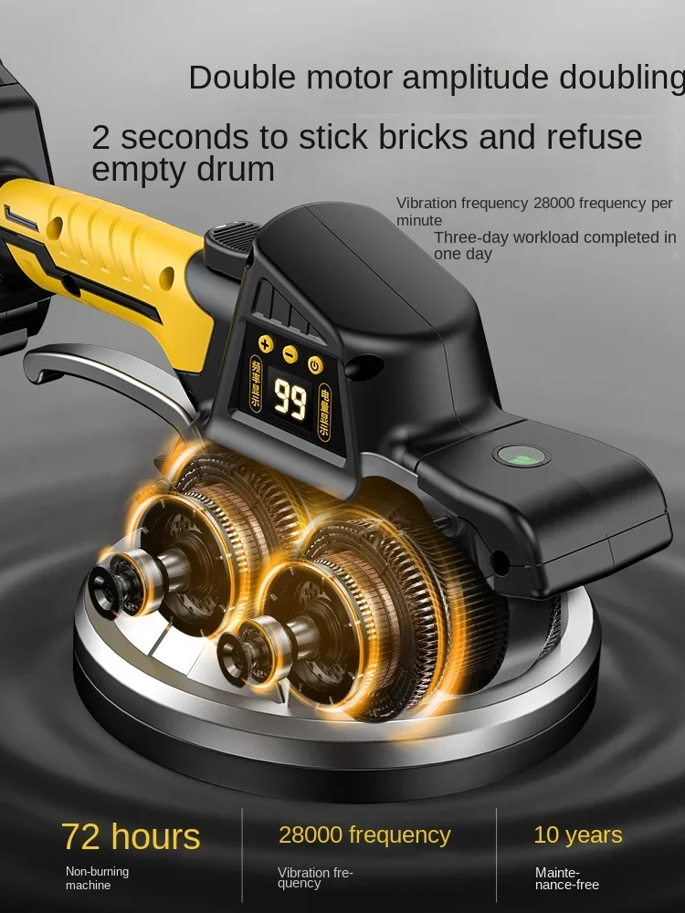 Jetman Ceramic Tile Tiling Machine Stickers Brick Machine High-Power Brick Sticking Artifact Floor Tile Electrodynamic Vibrator