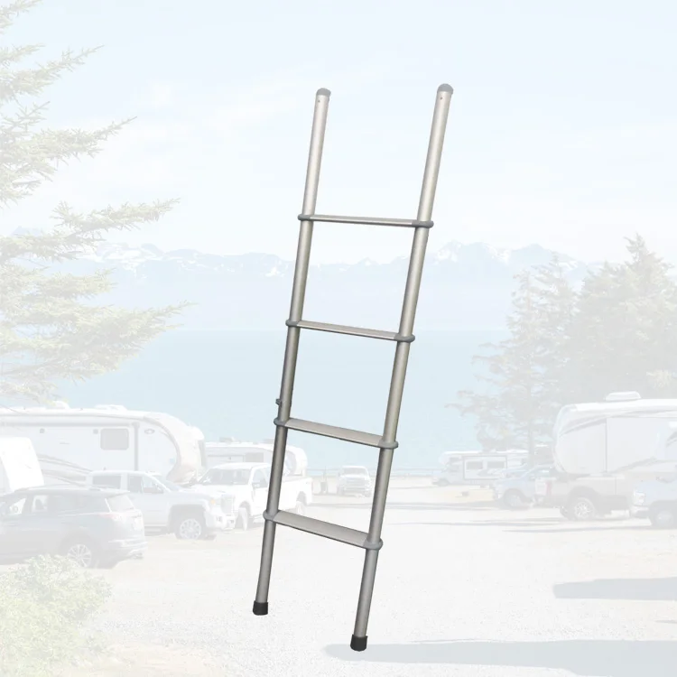 Caravan Accessories Indoor Use Motorhome Ladder High performance Aluminum Alloy Tube for RV Motorhome  RV Ladder