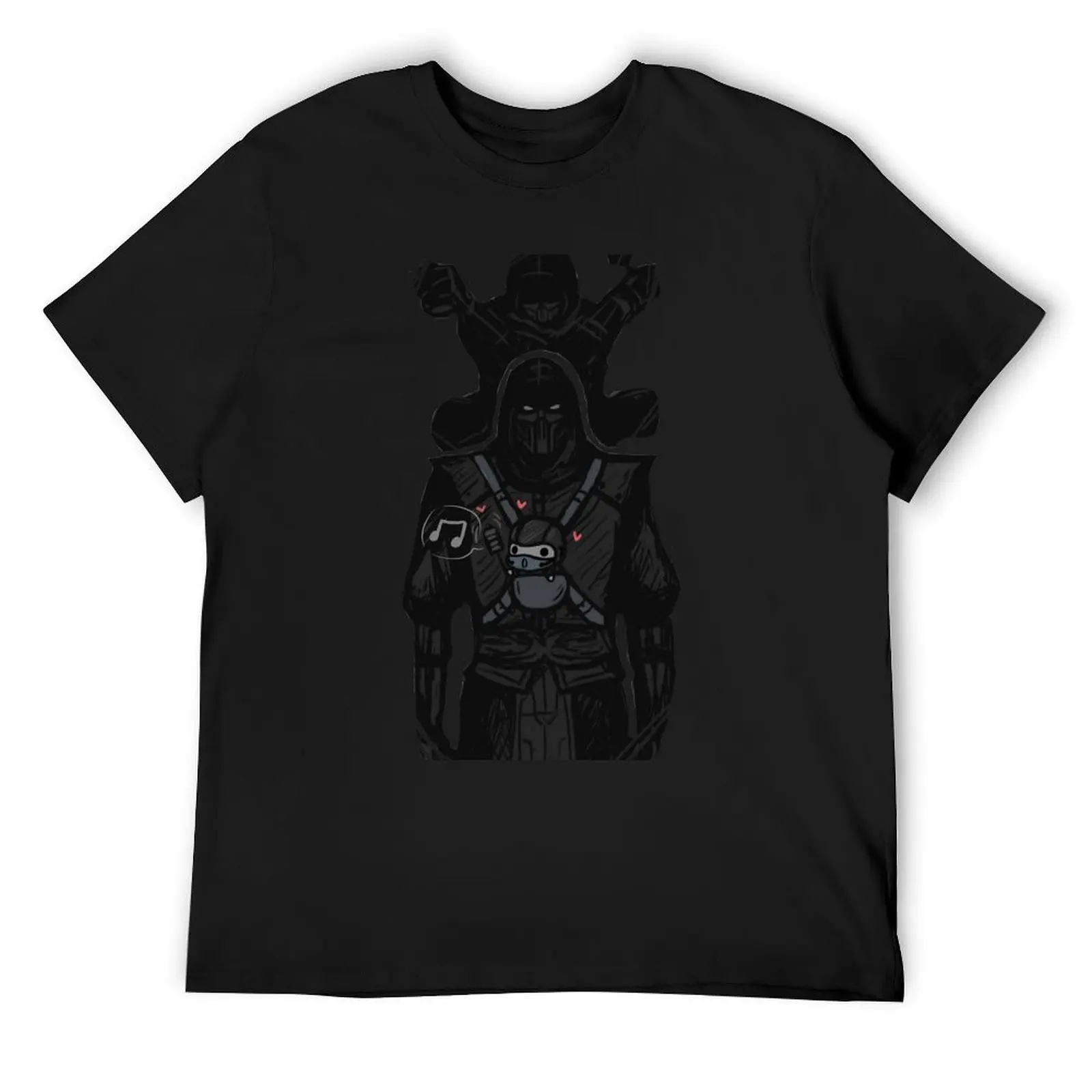 

Noob Saibot Babysitting T-Shirt shirts graphic tees customs Short sleeve tee men t shirts