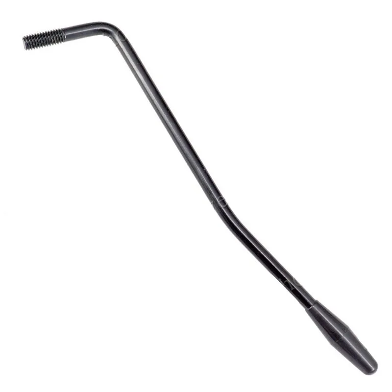 Ein aufschraubbare Tremolo-Arm-Whammy-Bar für E-Gitarren-Zubehör, Gewindedurchmesser 6 mm (M6), in den Farben Chrom, Schwarz und Gold erhältlich. – Detail 11
