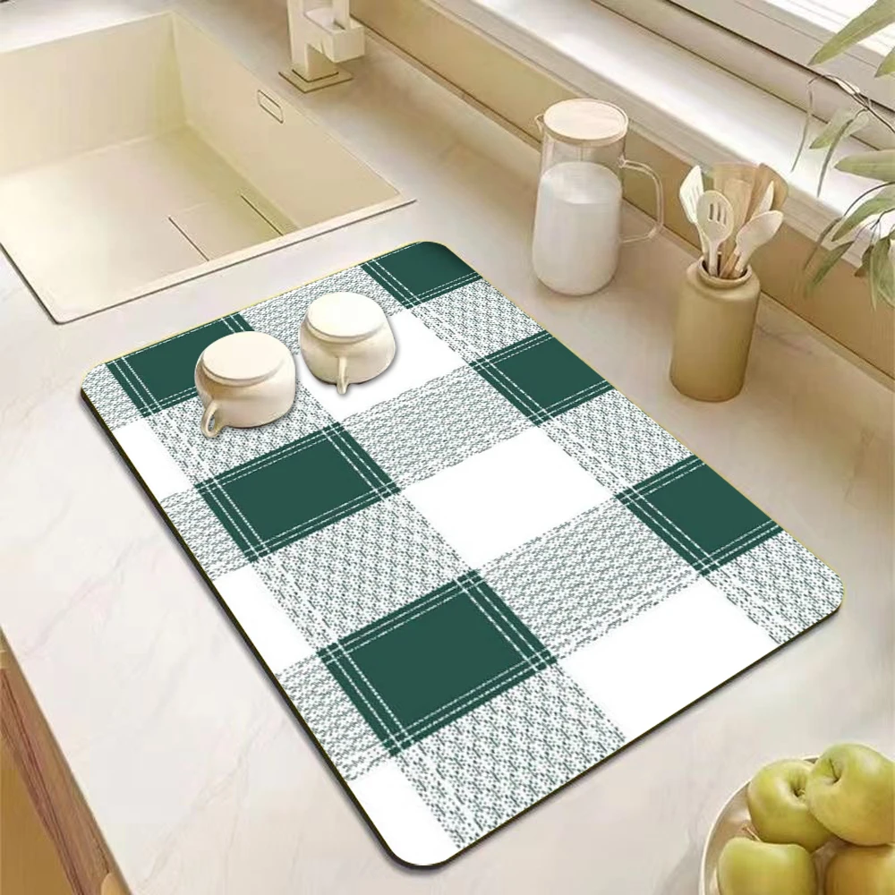 

Коврик для сушки кофе, супервпитывающий коврик для сушки посуды, коврик для сушки посуды для кухни, коврик для туалетной столешницы, товары для дома Ins