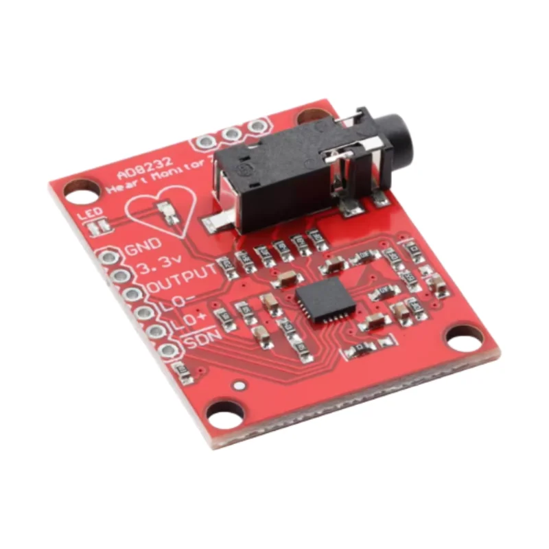 2pcs AD8232 Module ECG Measurement Pulse Heart Rate Monitor ECG Acquisition Monitoring Sensor Kit