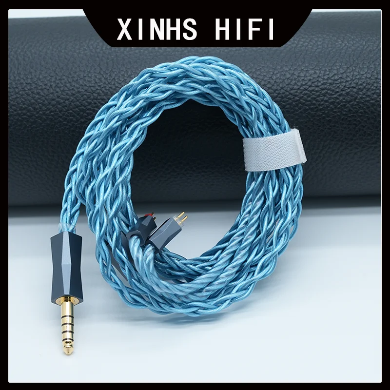 xinhs-hifi-t7-8-core-in-ear-monitor-upgrade-cable-with-44mm-35mm-078mm-and-2-pin-mmcx-connectors-for-nx8-himalaya-cantor