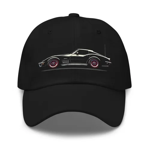 1969 Stingray Dad Hat – Classic C3 Muscle Car Cap with Redline Style