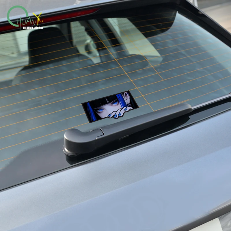 Car sticker anime animation look JDM body scratch cover computer case decoration waterproof sticker