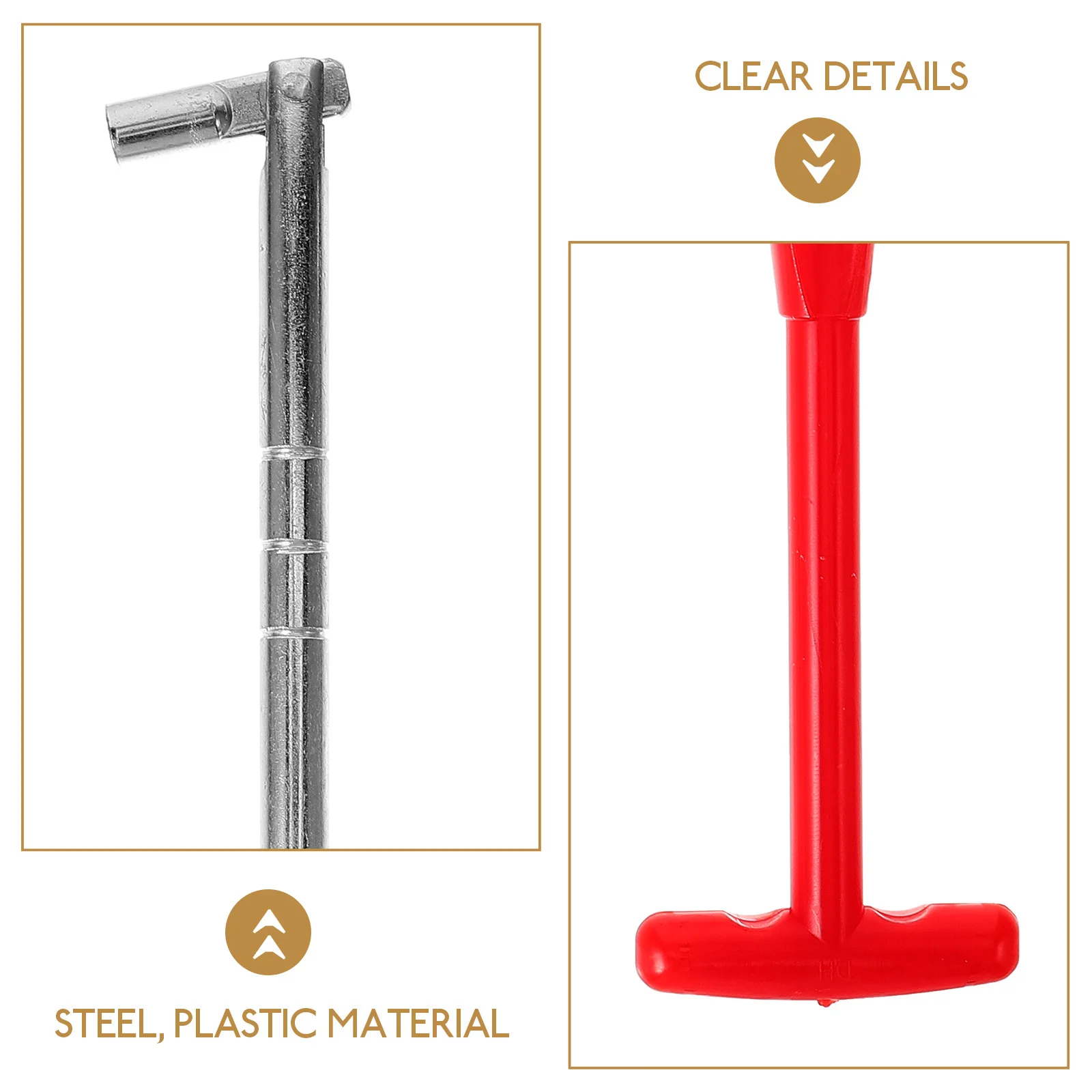 

2Pcs Valve Stem Puller Steel Plastic Durable Tire Valve Core Removal Repair Tool for Car Motorcycle Wheels Car Wheel Repair