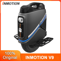 Newbest Original INMOTION V9 Electric Unicycle With LED Light 45km/h Speed 60km Range 84V 750Wh Battery 2000W Motor EUC Wheel