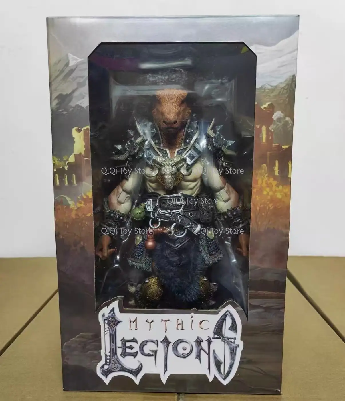 in stock Four Knights Mythical Legion  Star Bear Wave  Minotaur Manmovable Model Hand-mand Toy
