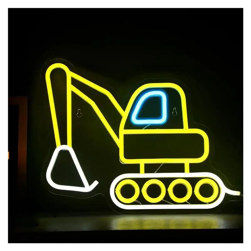 enseigne-neon-excavatrice-vehicules-de-construction-decoration-murale-lumineuse-pour-chambre-d'enfant-chambre-de-garcon-creche-salle-de-jeux-intensite-reglable-alimentation-usb