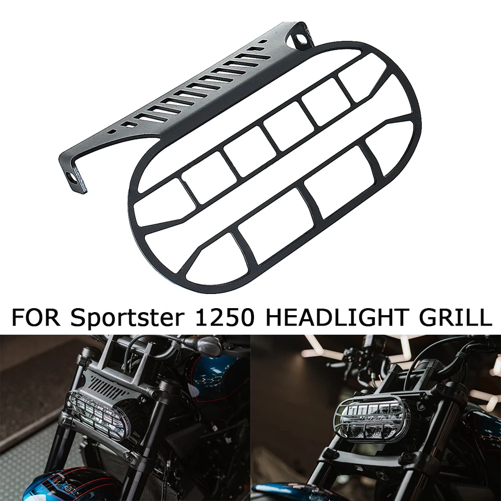 

Motorcycle Headlight Protector Grille Guard Cover For Sportster S 1250 RH1250 RH 1250 2021 2022 Headlamp Protection