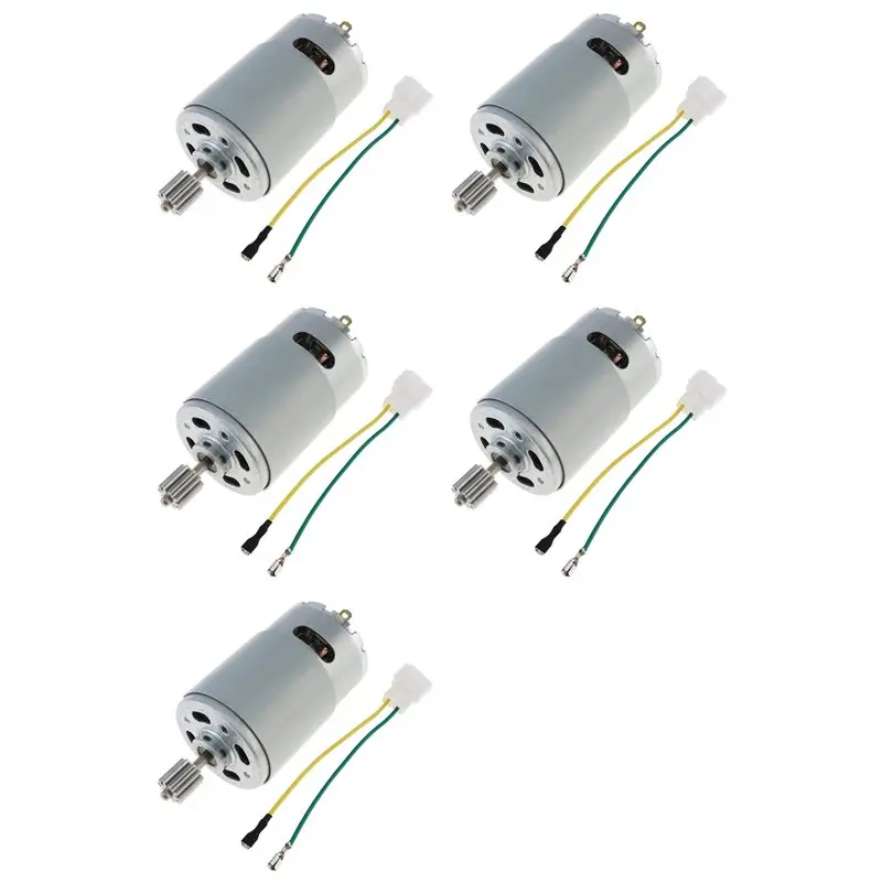 JHD 5X RS550 12V 12000 DC Motor 12000 RPM Children's Electric Car Motor Remote Control Car Motor Speed