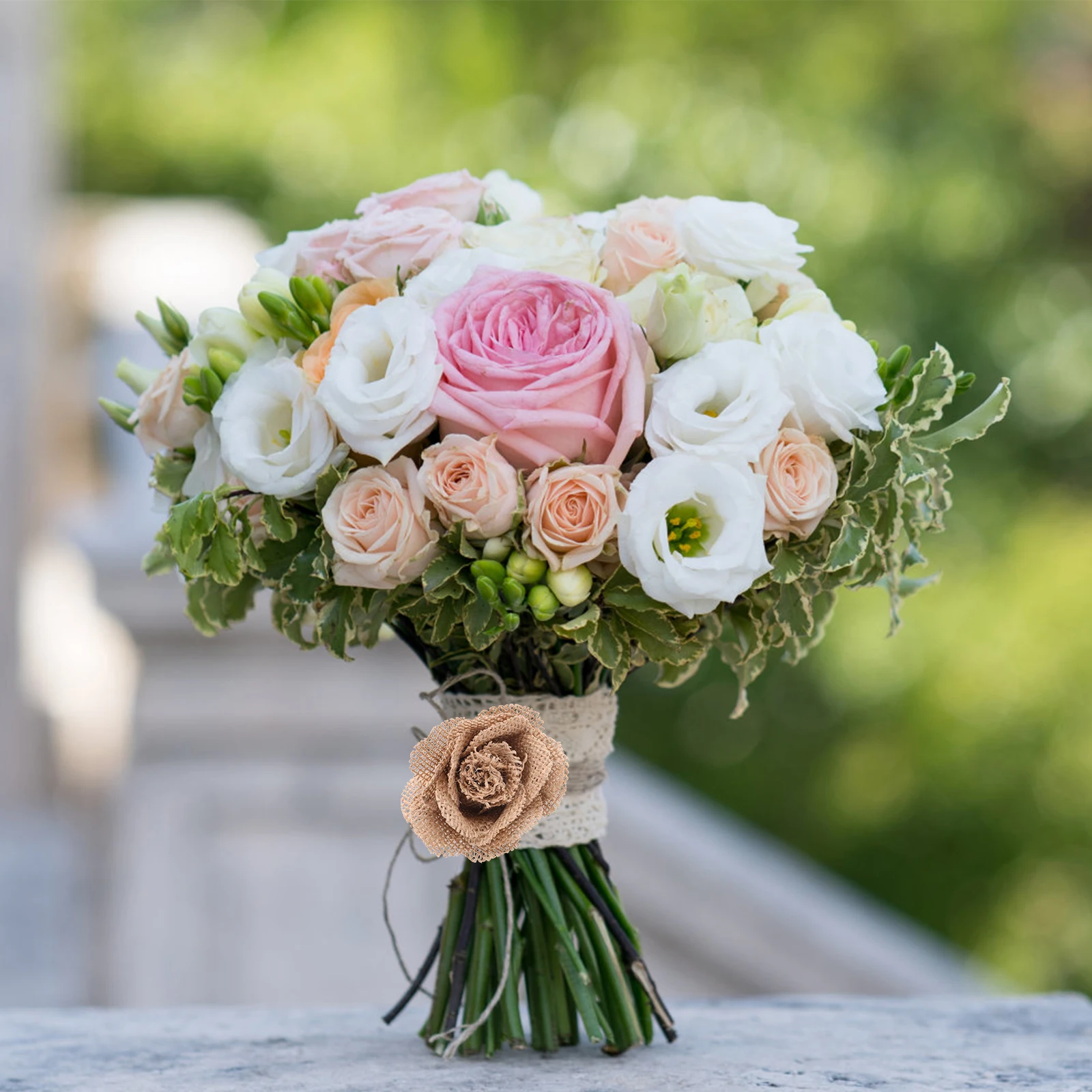 

4 PCS Line Cloth Decoration Artificial Flower Wedding European and Ornament Decorative Flowers