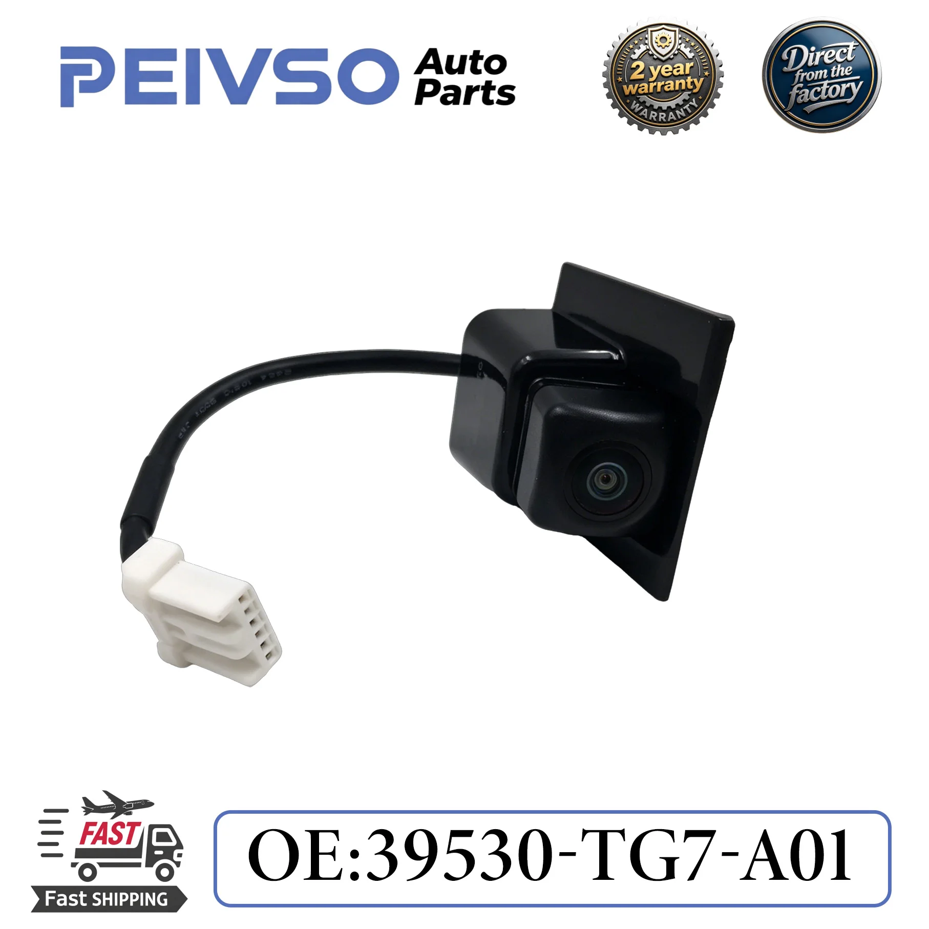 PEIVSO NEW High Quality 39530-TG7-A01 Rear View Backup Camera Parking for Honda Pilot Accord 2.4L 3.5L 2016 2017 Car Parts