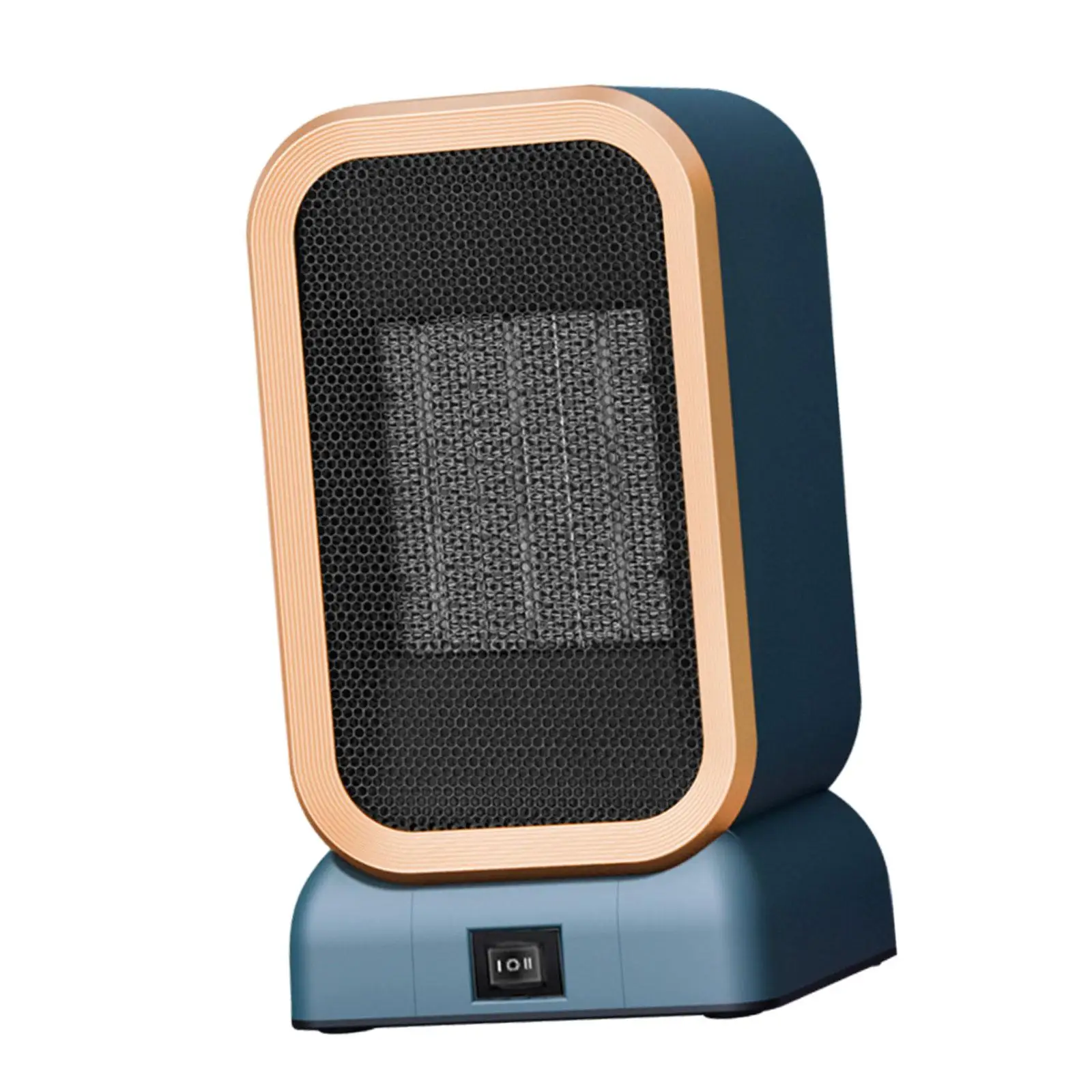 Winter Warmer Fan Energy Saving 2 Levels Adjustment Portable Hot Air Blower Heater for Personal Home Office Living Room Fishing