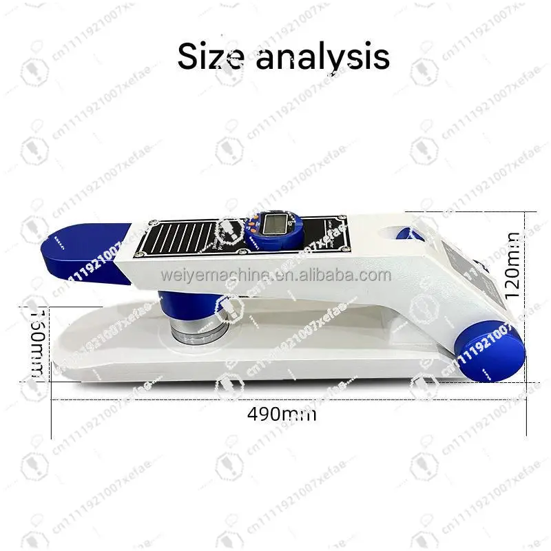 Luggage Clothing Seat Leather Wear Resistance Tester Digital Leather Hardness Testing Device Tester